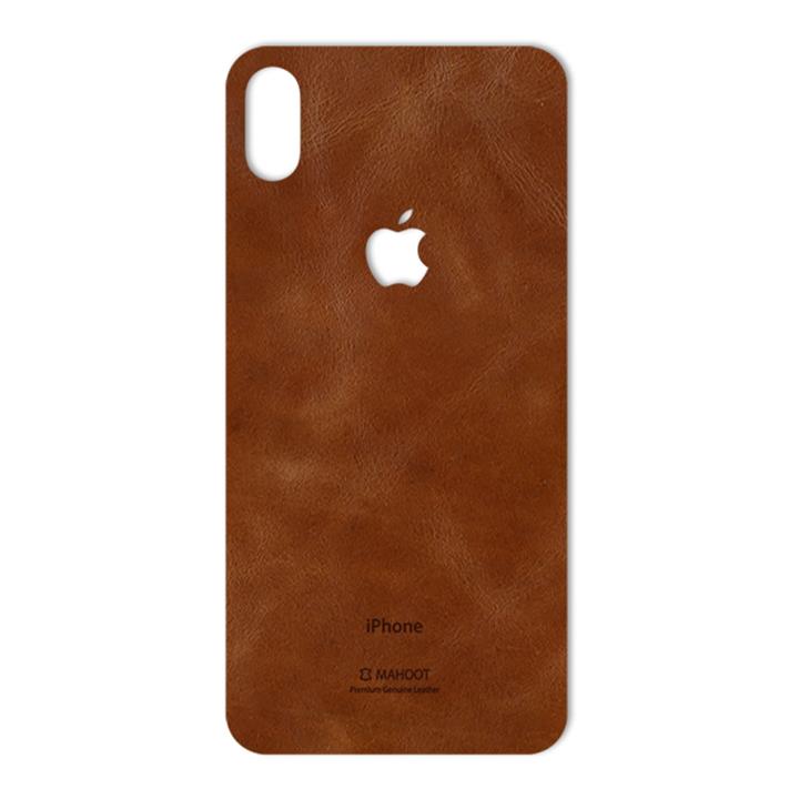 برچسب تزئینی ماهوت مدل Buffalo Leather مناسب برای گوشی iPhone XS Max MAHOOT Buffalo Leather Special Sticker for iPhone XS Max